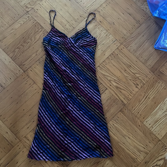 Only Hearts stripe slip Midi dress small - Picture 4 of 5